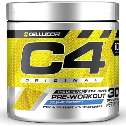 C4 Original - Pre-Workout-Booster - Getränkepulver für Energy Drink | 150 mg Koffein + Beta-Alanin + Kreatin-Monohydrat Cover