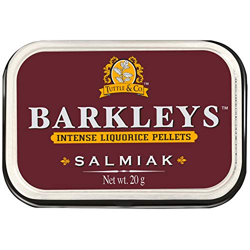 Pastillas de regaliz Barkleys con sabor a salmiak 20 g