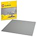 LEGO Classic Gray Baseplate 11024 Building Toy Set for Preschool Kids, Boys, and Girls Ages 4+ (1 Pieces)