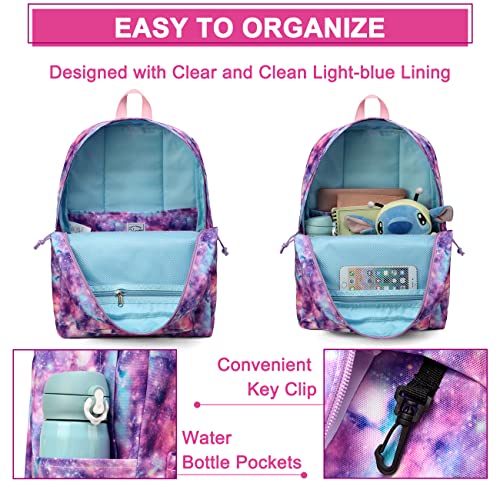 VASCHY-Backpack-for-School-Lightweight-Water-Resistant-Bookbag-Casual-Daypack-for-Middle-School-Teen-Girls-Pink-Galaxy