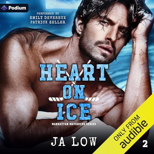 Heart on Ice Audiolivro Por JA Low capa