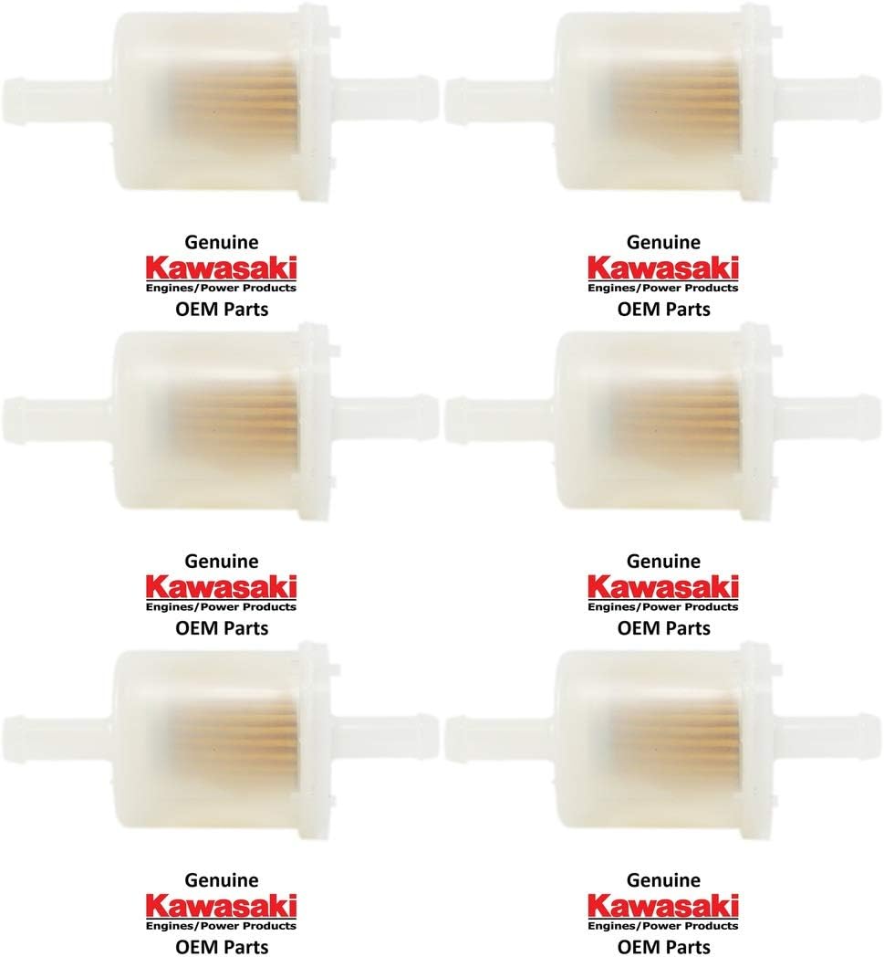 Kawasaki 6 Pack Genuine 49019-0027 Fuel Filter Replaces 49019-0014 49019-7001