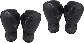 Toddmomy 2 Pares Luvas De Muay Thai Luvas De Luta Livre Luvas De Pu Luvas De Treinamento De Boxe Luvas De Luta Luvas De Boxe Saco De Areia