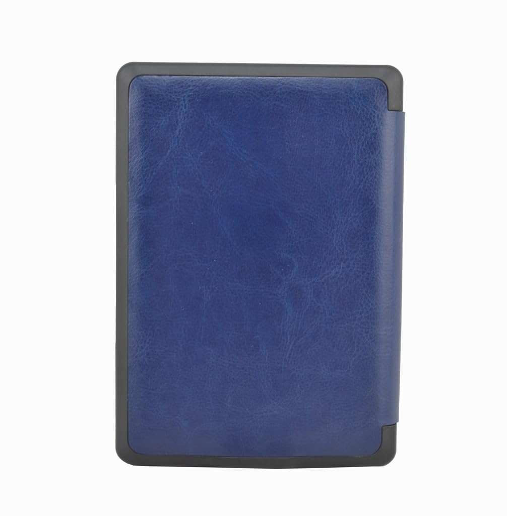 RUIPOCX Custodia In Pelle Per Kindle 4/5 Generazione (D01100) – Flip Cover Con Chiusura Magnetica, Leggera E Antiturto (Blu Scuro) - 4
