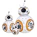letaowl Peluche 10cm Star Wars Giocattoli Peluche The Force Awakens Bb8 Bambole Peluche BB-8 Morbide Bambole di Peluche Portachiavi Giocattoli Peluche Cuscino