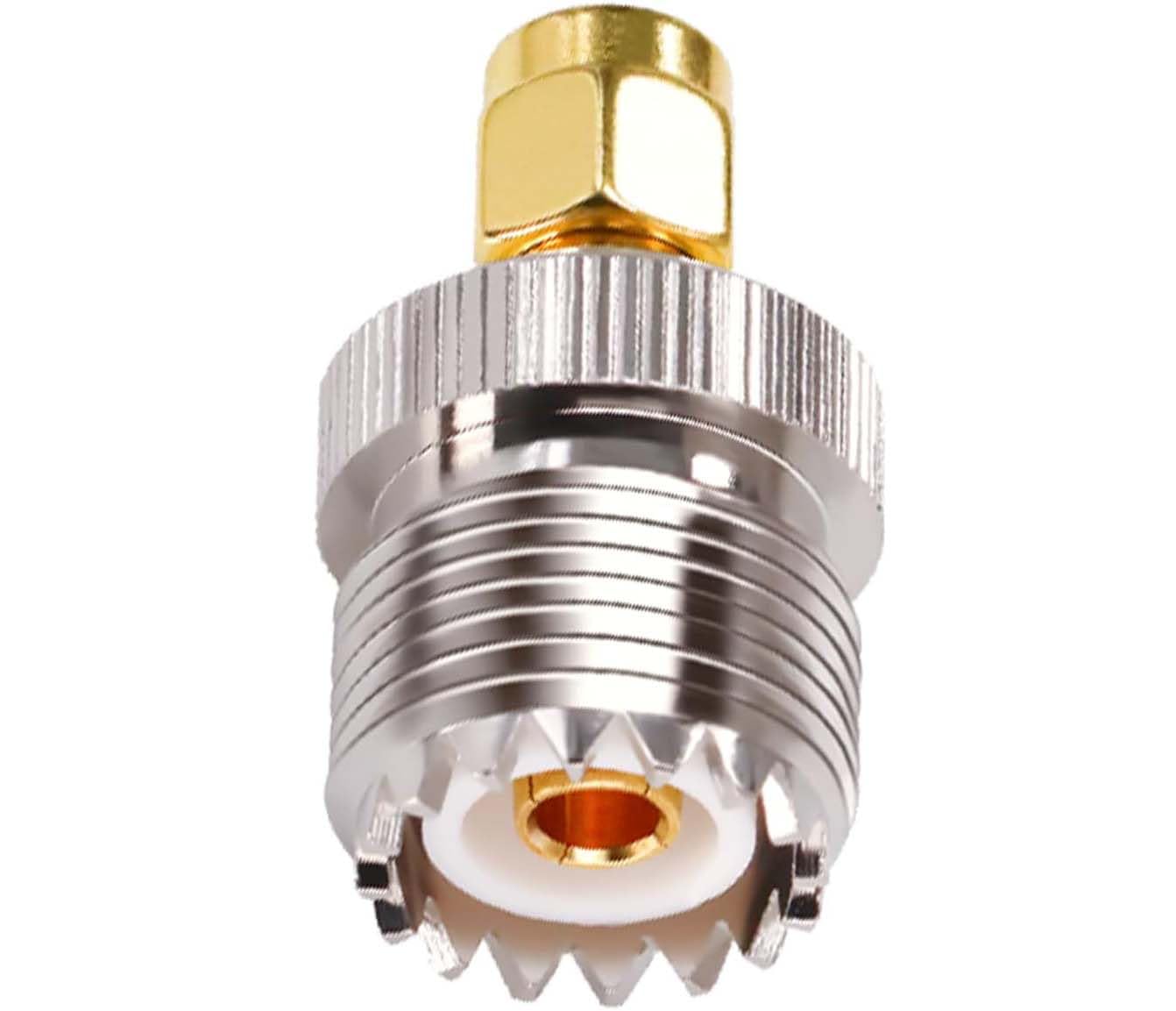 ABONIX SMA Female to UHF Female Connector Pl259 Coax Connector for CB Radio Antenna Broadcast Radios WiFi (Pack of 1)-picture-15