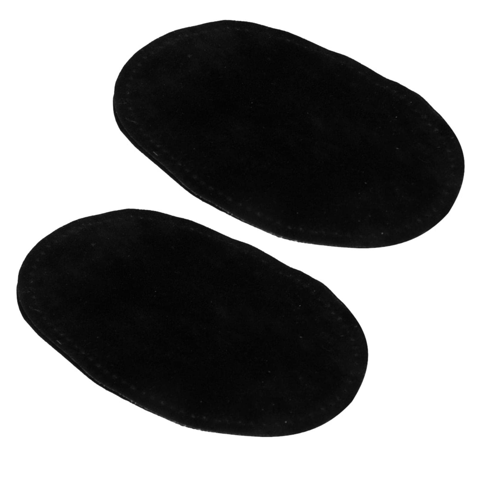 BNF Pair of Suede Fabric Pre-Punched Patches for Alterations Repair Decorations Clothing DIY Black Crafts | Sewing | Embellishments & Finishes | Patches 1