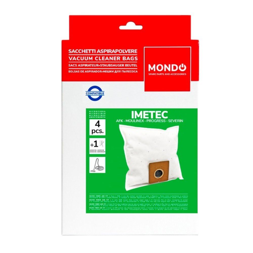 Sacs Moulinex A26B09 pour purifier l'air de la maison Boogy Gimini