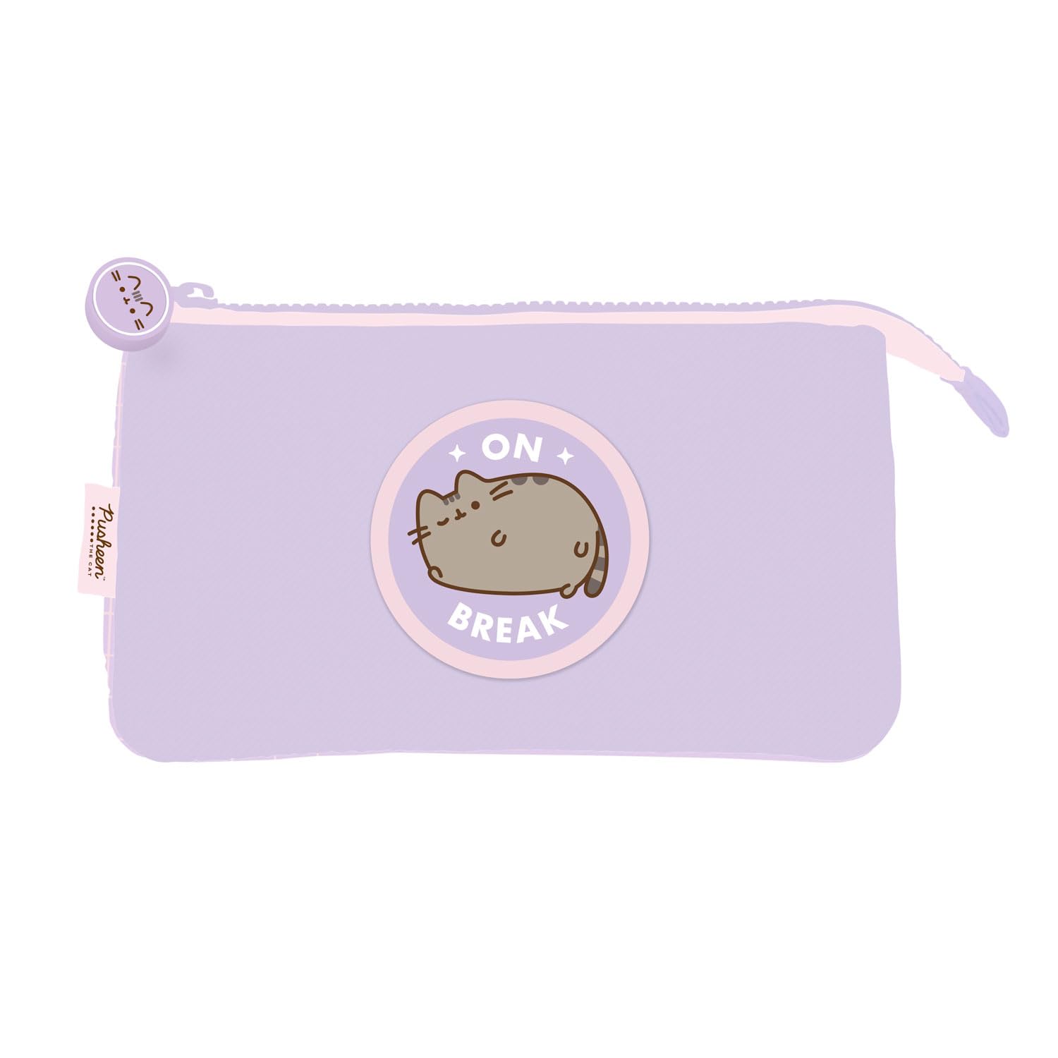 Estuche Pusheen 3 compartimentos - Estuche escolar 3 compartimentos niña │ Estuches escolares 3 compartimentos, Material escolar y papeleria KAWAII Vuelta al cole