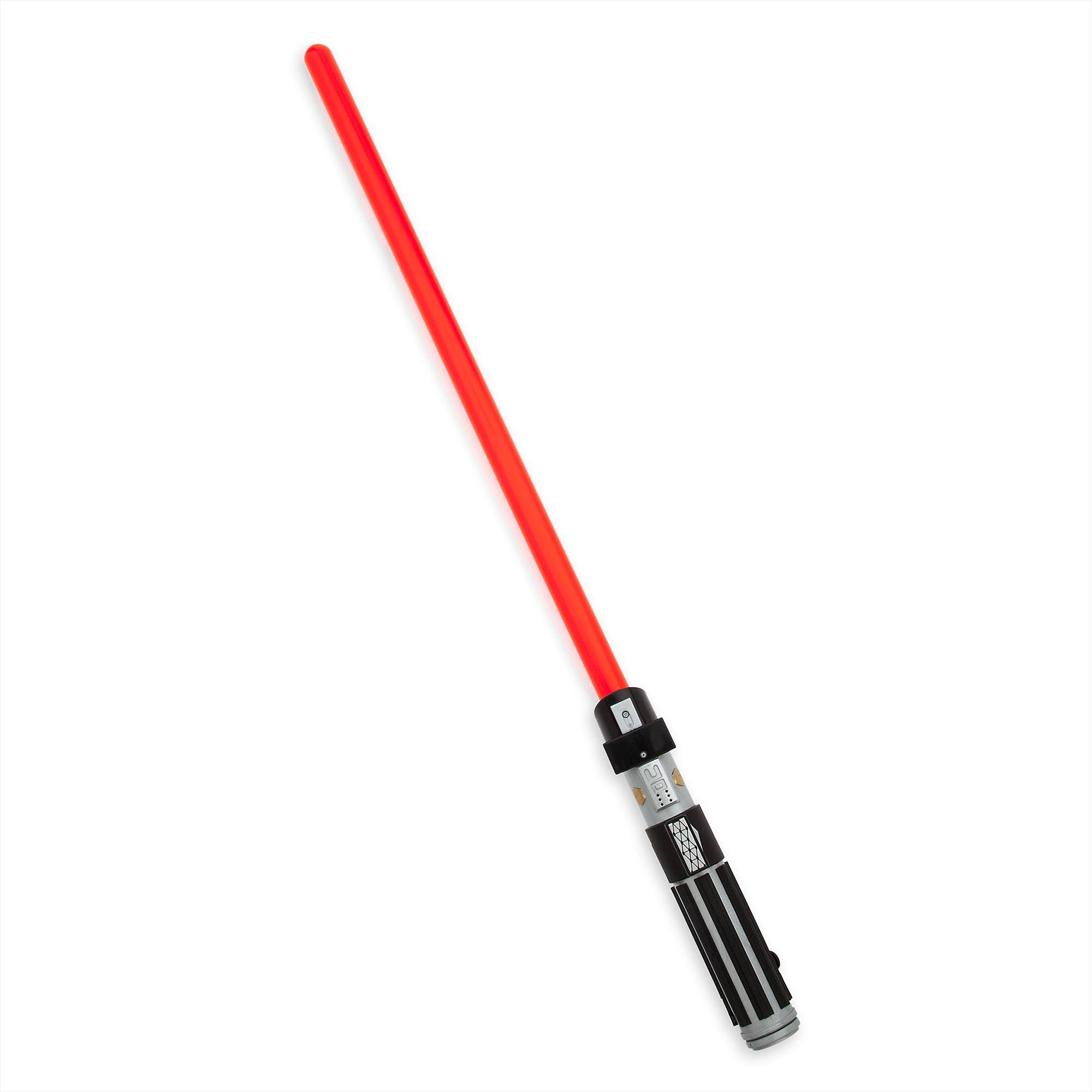 Disney Store Official Darth Vader Lightsaber Toy for Kids with Light Up Blade Motion Sensor Sounds and Dueling Effects – Star Wars Roleplay Accessory 86.5 cm