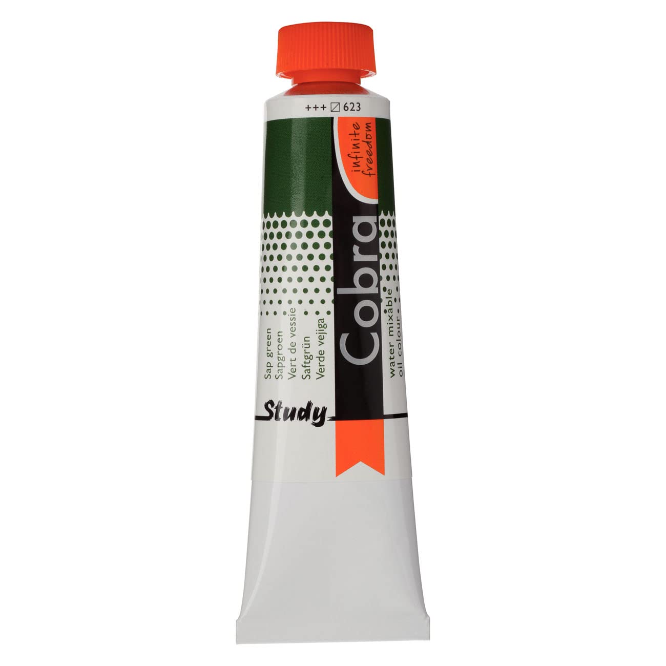 Royal Talens Cobra Artists' Water Mixable Oil Color, 40ml Tube, Sap Green (25056230)