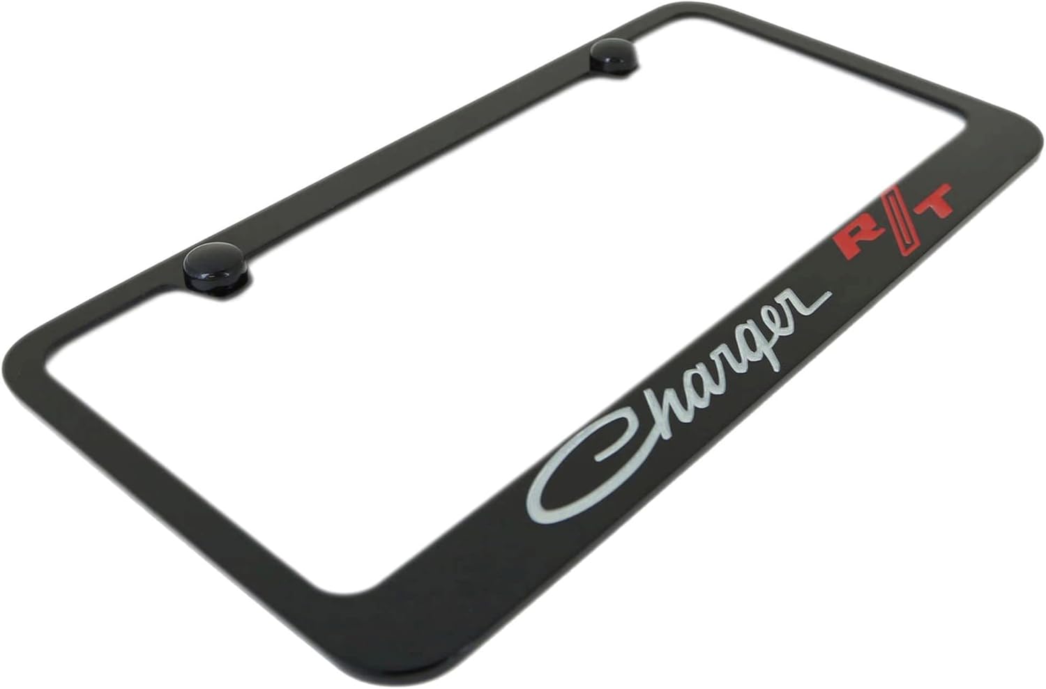 License Plate Frame for Dodge Charger R/T (Black)