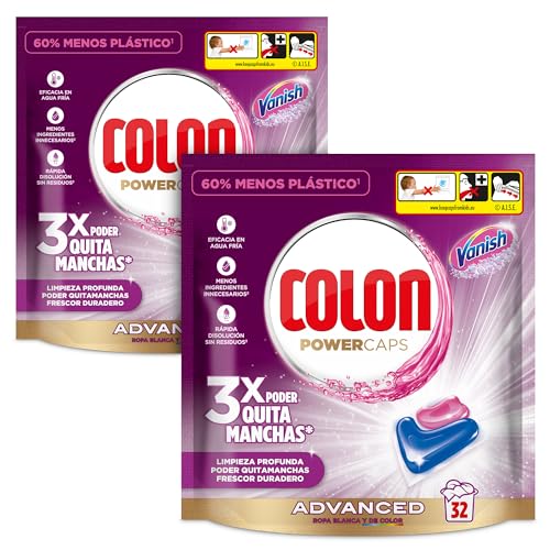 Colon Vanish Advanced Detergente para lavadora con quitamanchas,...