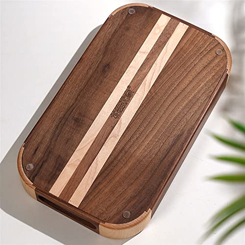 Plateau de rangement de cuisine petit format en bois durable - 4