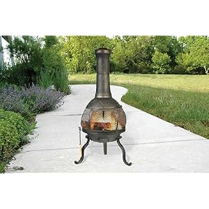 Deckmatesonoraoutdoorchimeneafireplacemodel30199 Urban Country Home Decor Deckmate sonora outdoor chimenea fireplace model 30199 urban country home decor