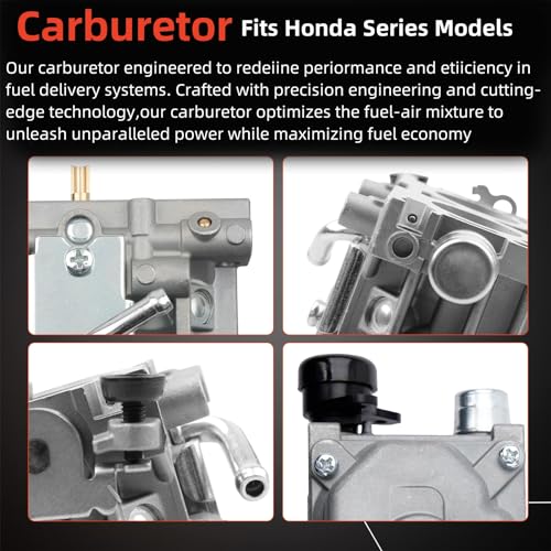 Image of GX690 Carburetor Compatible with Honda GX630 GX630R GX630RH GX660 GX690 GX690R Carb BK07A D Carb Replace# 16100-Z9E-033 16100-Z9E-023 16100-Z9E-003
