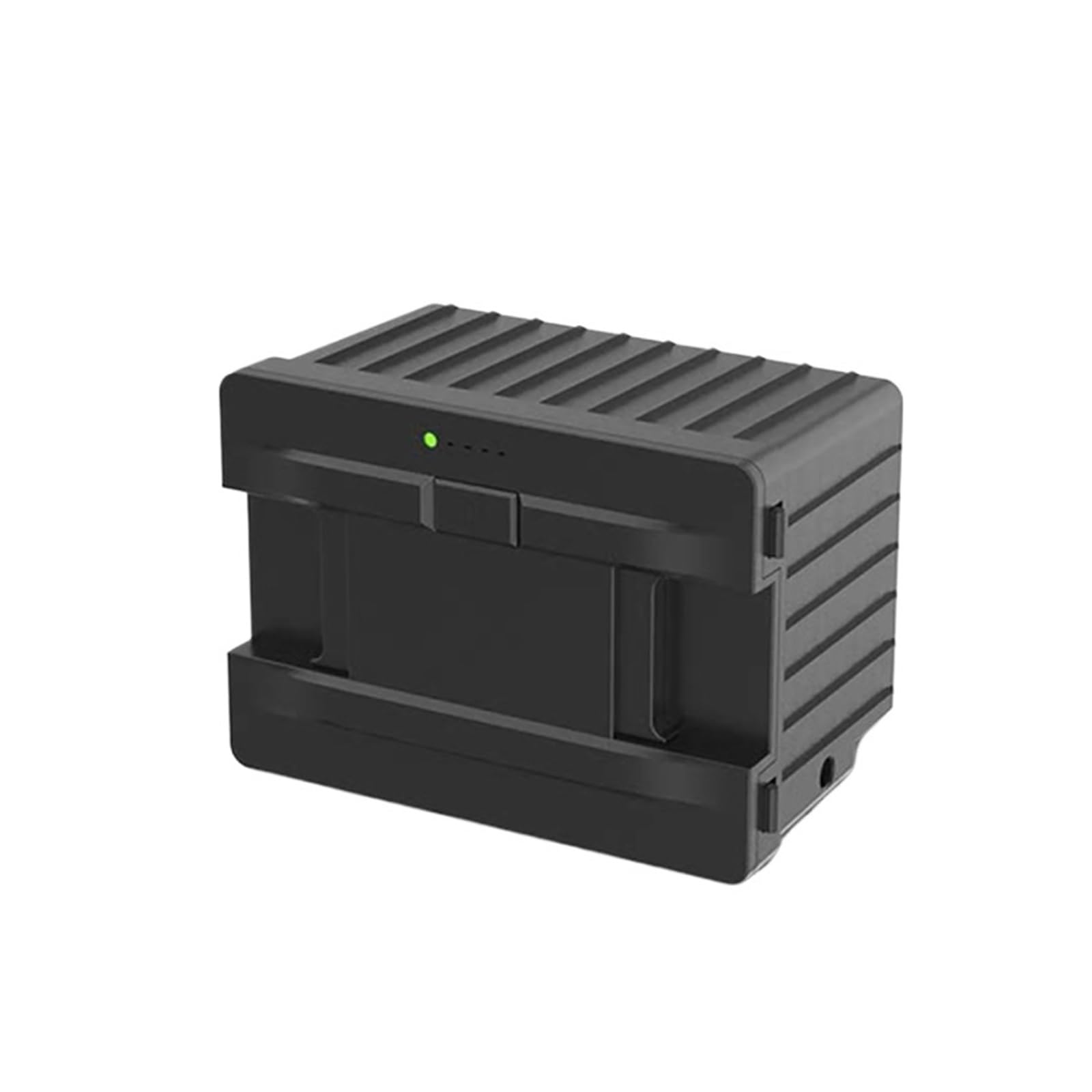 Lodówka samochodowa Wyjmowana bateria Wbudowana bateria litowa 15600mAh, Kompatybilna z Alpicool P8/CX/TA/TAW/TS/TW/TWW 12/24V DC i 120～240V AC(1PCS-black)