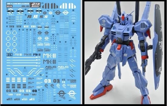 Amazon | ［RE-100 1：100］MSF-007 ガンダムMK-Ⅲ 用水転写式デカール