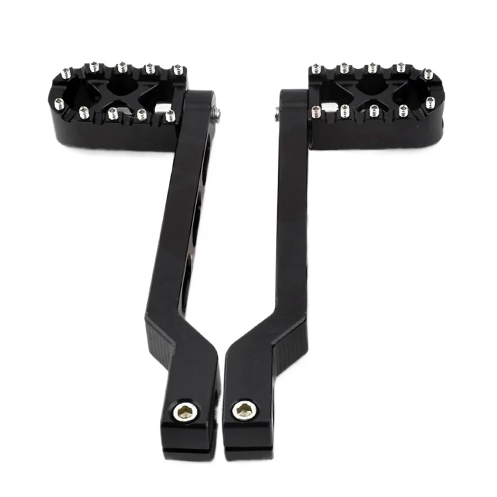Lkhjdbiy Men's Lever Shift Peg Foot Pegs Footrests Motorcycle Heel Toe Shift Shifter Peg Fit For Harley Touring Electra Tour Glide Road King Heel Toe Shifter S(Lever)