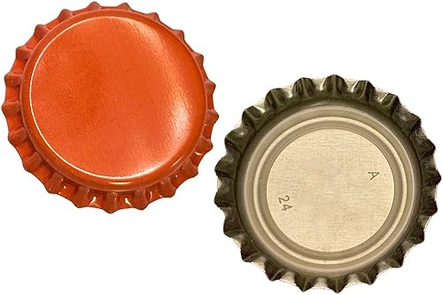 Miniatura 8 de Home Brew Ohio Tapas de corona naranja 100 unidades