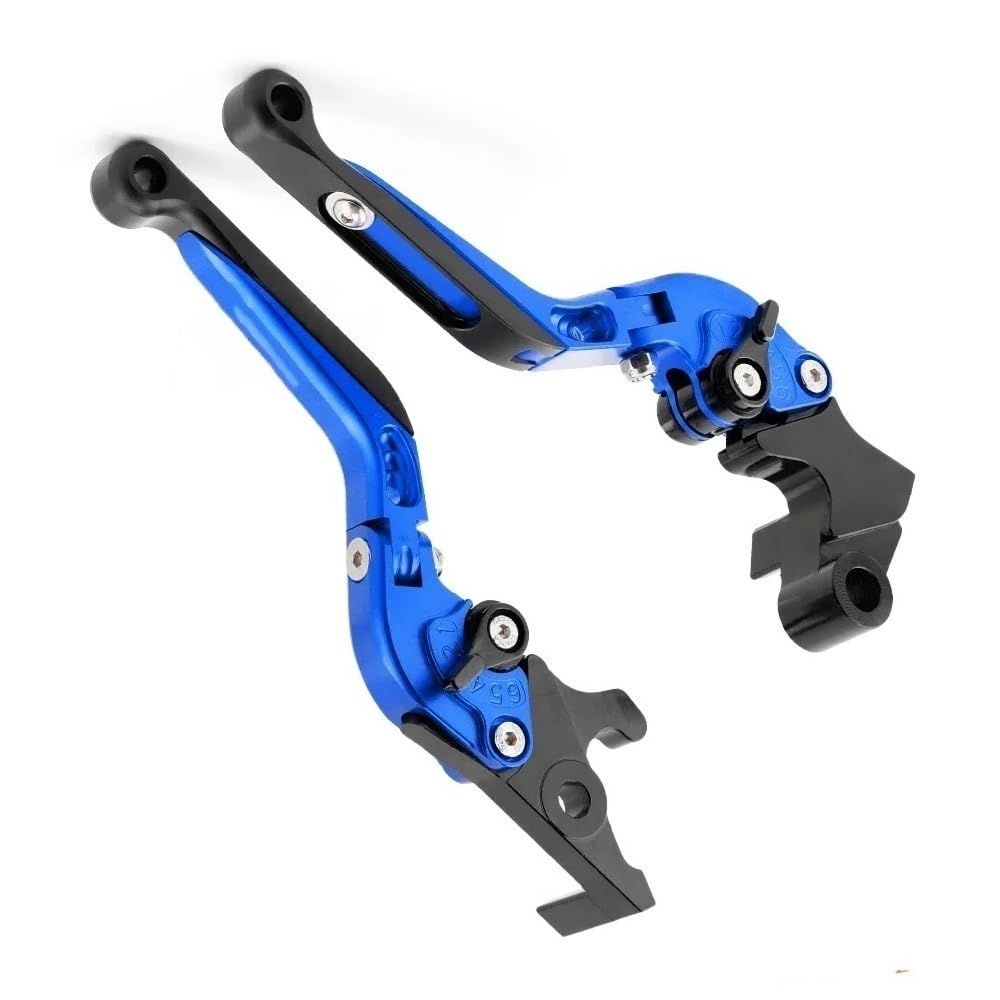 Wyhjiuy Blue For Yzfr3 2025 For Yzf R3 For Yzf-R3 Motorcycle Accessorie Adjustable Folding Brake Clutch Levers & Lever Hydraulic Brake