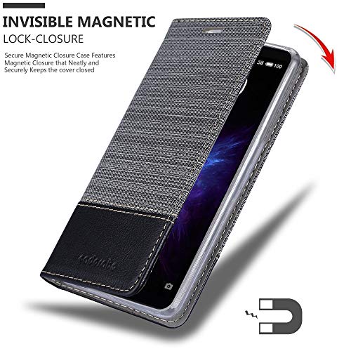 Cadorabo Custodia Libro per MEIZU Note 8 in Grigio...