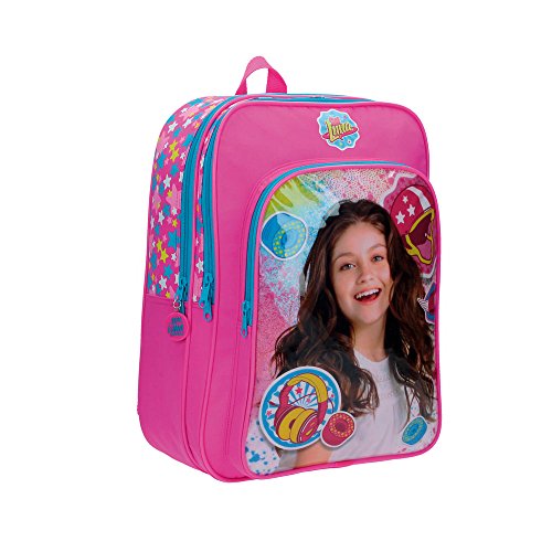 Disney 4742451 Luna Star Mochila Escolar, 19.2 litros, Color Rosa