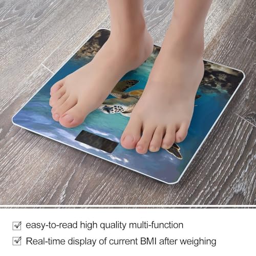 Báscula Digital de Baño con Capacidad 400 lb y Pantalla LCD miniatura 5