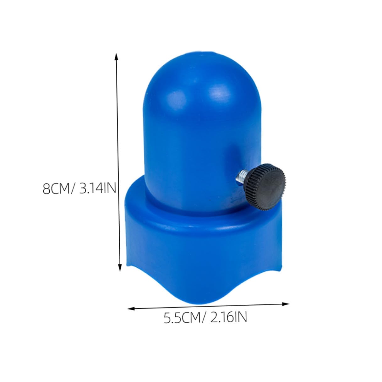 iplusmile Tapa de Repuesto para Trampolín Azul 20 Piezas de Plástico
