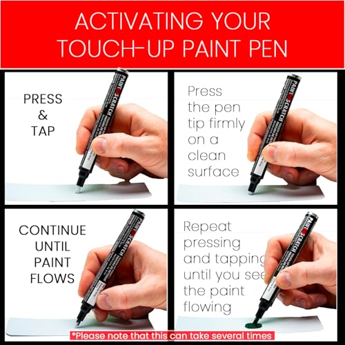 Image of Paint Scratch Fix Touch Up Paint Pen & Car Scratch Remover for Audi (Mythos Black Metalic LY9T) - Exact OEM Color Match, Easy Application, Professional Auto Paint Repair for Scratches, Stone Chips & Keyed Marks (AUDI - Mythos Black Metallic - LY9T)