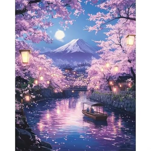 Puzzle 1500 Piezas Adultos Juguete Desafío y Juego Educativo Puzzle para Adultos 1500 Piezas, Rompecabezas Imposible Colorido, Escenario Nocturno de Anime 87x57cm