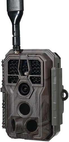 GardePro X50 32MP Trail Cámara celular, 4G LTE, cámaras de juego con visión nocturna activado por movimiento