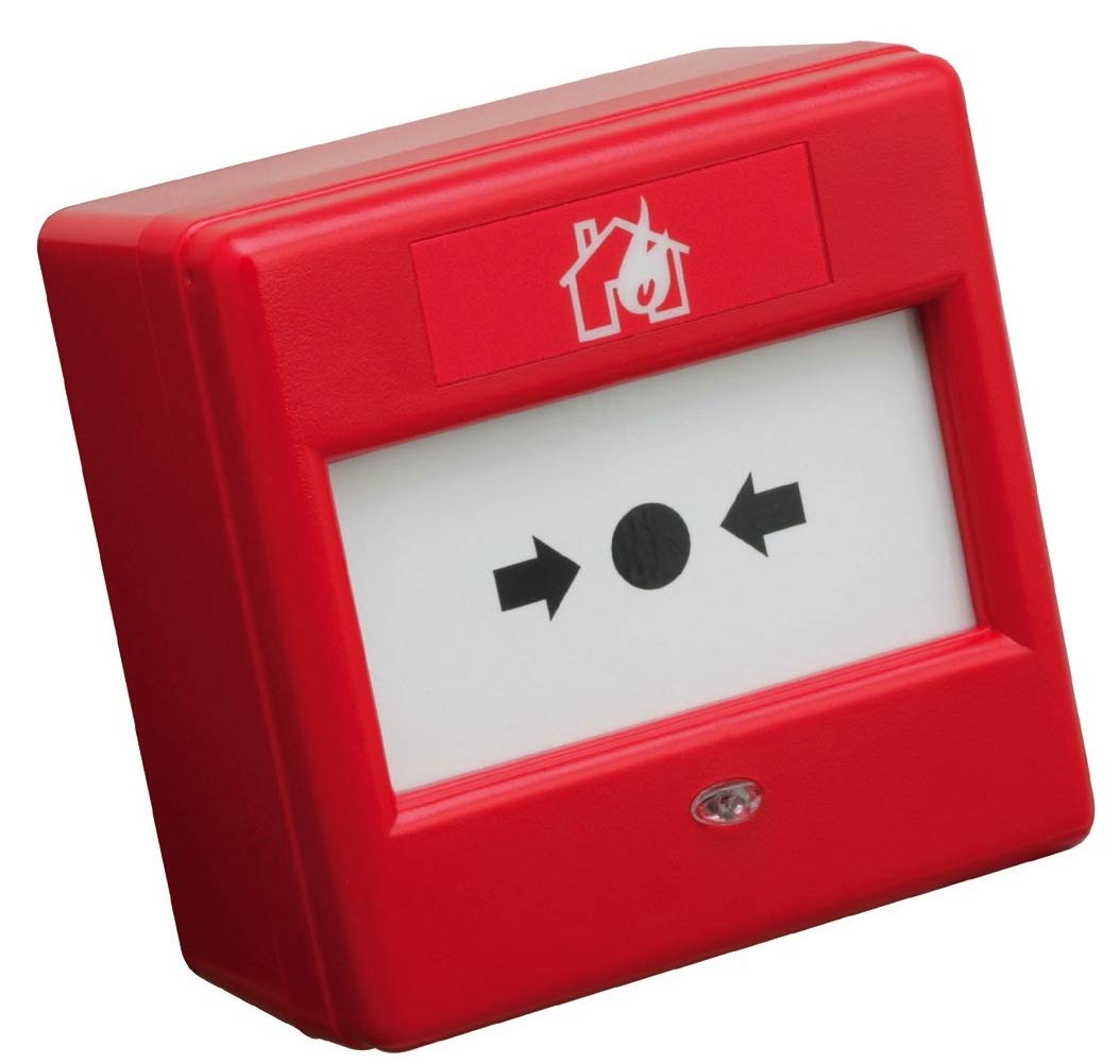 Sd Fire Alarms Red C-Tec Manual 'Crack Glass/No Break' Call Point, Flush/Surface (Bf370fr)