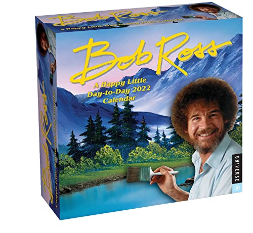 Bob Ross: A Happy Little Day-To-Day 2022 Calendar