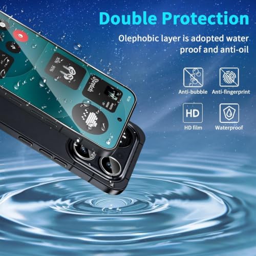 Image of Military-Grade Tempered Glass Screen Protector for Nothing Phone 4A / Nothing Phone 4A Pro with Edge to Edge Coverage - Case Friendly, Anti-scratch and Bubble free installation kit [Pack of 1]