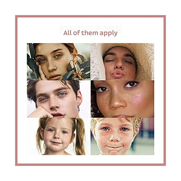 Marine Forest Freckle Pen 2 Colors Waterproof Long Lasting Quick Dry Small Spot Natural Like Face Freckle Makeup Pen, Dark Brown and Light Brown, Upgrade Design