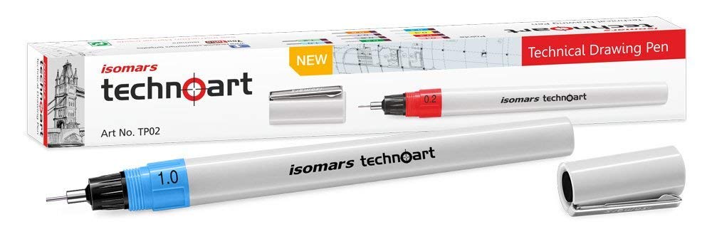 FineArt Technoart Technical Drawing Pen 1.0 - White