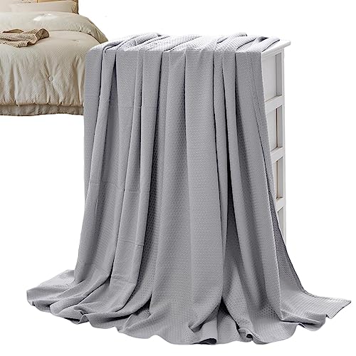 GIMOCOOL Edredón de Fibra de bambú | Edredón Fresco de Verano - Edredón De Aire Acondicionado para Fibra De Bambú Ligero Y Delgado Transpirable Amigable con La Piel