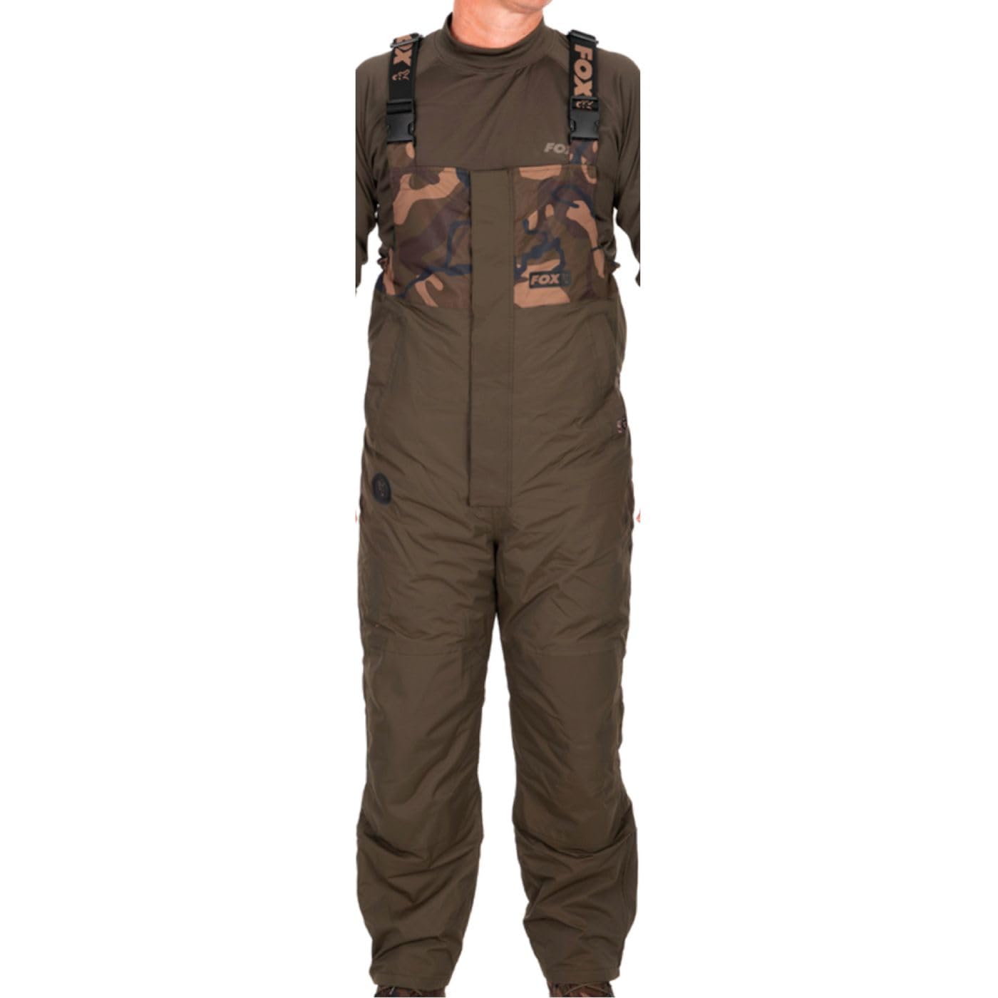 Fox Khaki/Camo Wintersuit - Thermoanzug, Angelanzug, Regenanzug für Angler