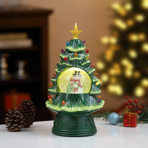 Mr. Christmas Nostalgic Ceramic Christmas Tree with LED Lights Indoor