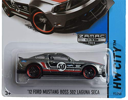 Hot Wheels Zamac '12 Mustang Boss 302 Laguna Seca miniatura 2
