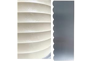 Stainless Steel Angled Palette Cake Comb Perfect Buttercream Smoother