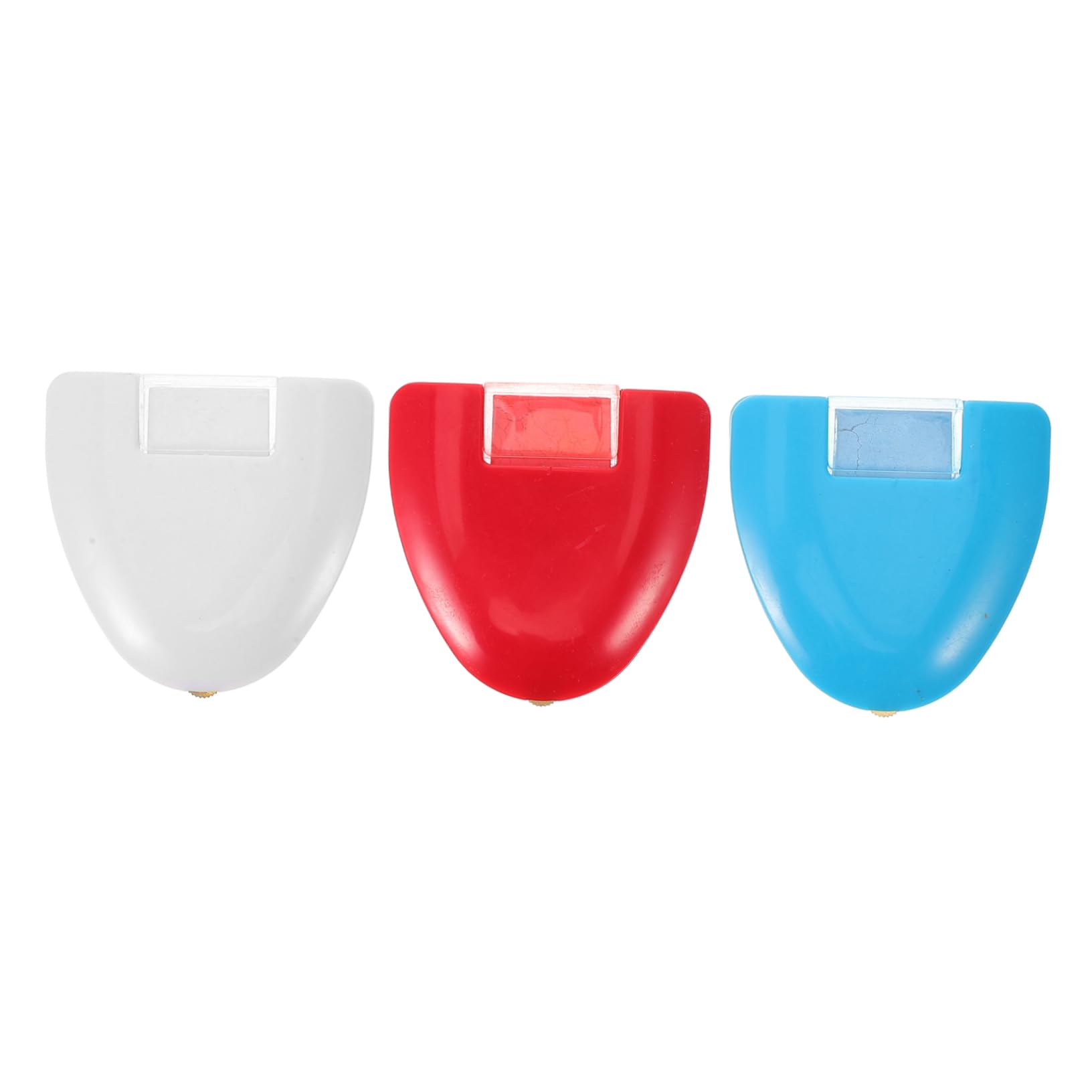 DOITOOL 3 Series Rueda De Polvo De Dibujo De Trazador Ranurado Marcador De Costura De Costura Marcadores Acolchado Tiza De Sastre Para Tela Calificación Modistas El Plastico 3 Piezas*3