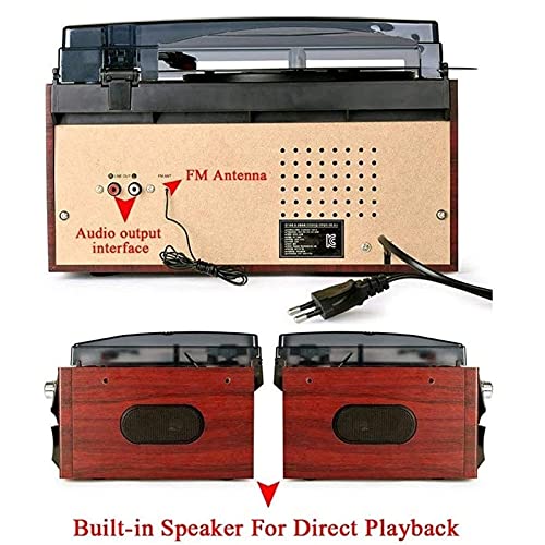 Tourne-Disque Bluetooth avec CD, Cassette, Radio et Lecteur de Musique Audio USB/Carte SD Amplificateur intégré pour Cadeau et café. - Les Beatles, Paul McCartney, John Lennon, RIngo Starr, George Harrison Tourne-Disque Bluetooth avec CD, Cassette, Radio et Lecteur de Musique Audio USB/Carte SD Amplificateur intégré pour Cadeau et café. – Image 5