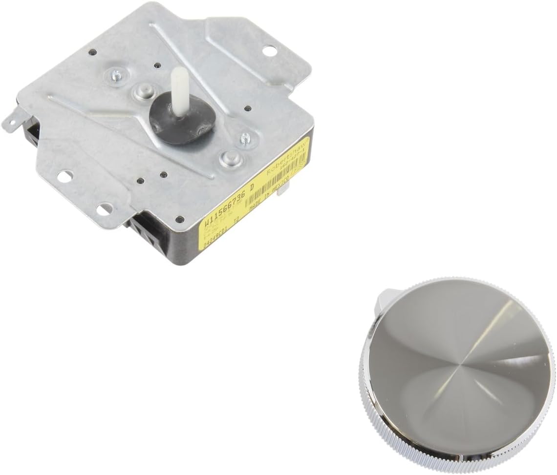 Whirlpool W11701755 OEM Dryer Timer, Silver