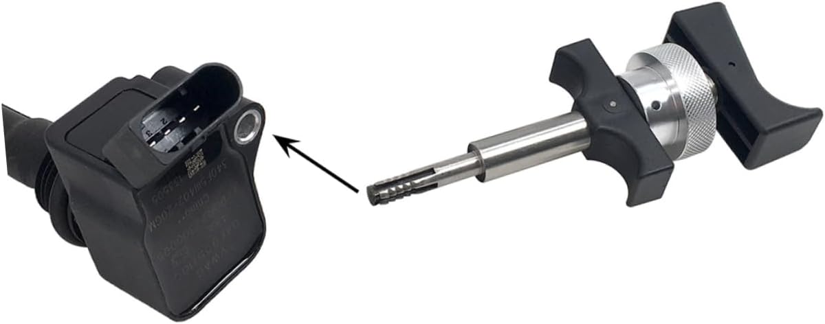 SOLUSTRE Auto Ignition Coil Removal Tool Shape Spark Plug Puller Compatible with Seat Leon Designed for Engines Durable Construction for Easy Coil Dismantling
