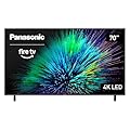 Panasonic W70 Series (2025 Model) 70" LED 4K Ultra HD Smart Fire TV, Press & Ask Alexa, Apple AirPlay, HDR10+, HDMI 2.1, and Bluetooth Support - 70W70BP