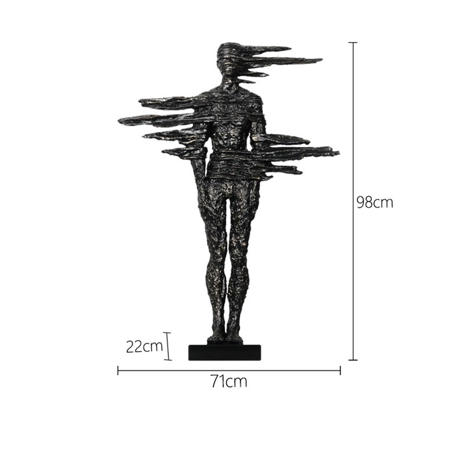 arredamento della casa Modern Abstract Figure Sculpture Decorative