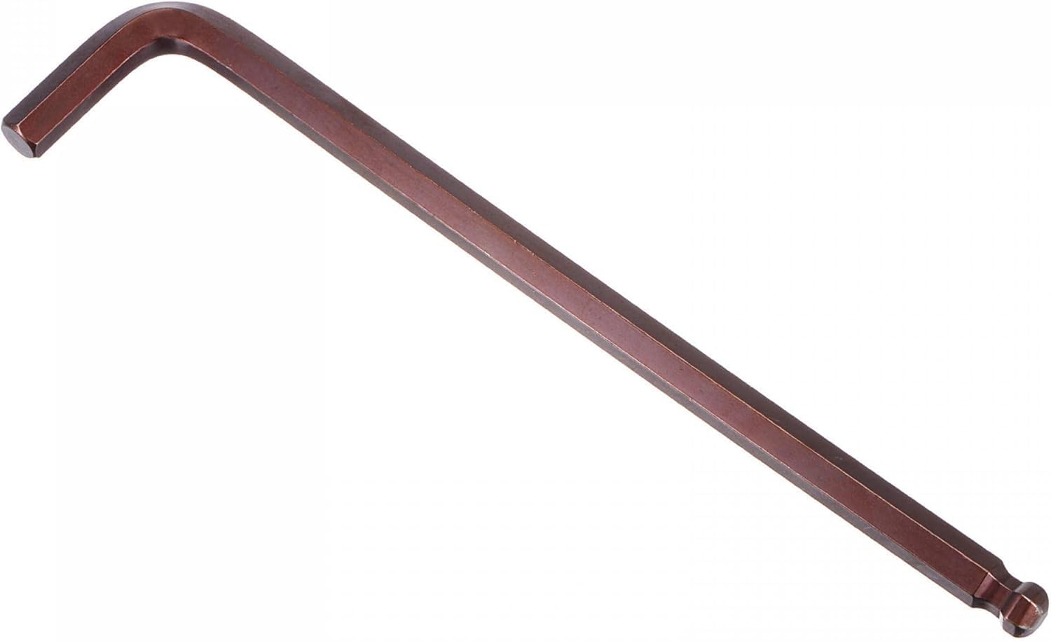 TOP-VIGOR 1Pc 10mm Ball End Hex Key Wrench, L Shaped Long Arm Ball Point Hexagon Keys for Household DIY, Professional Machine Repairing