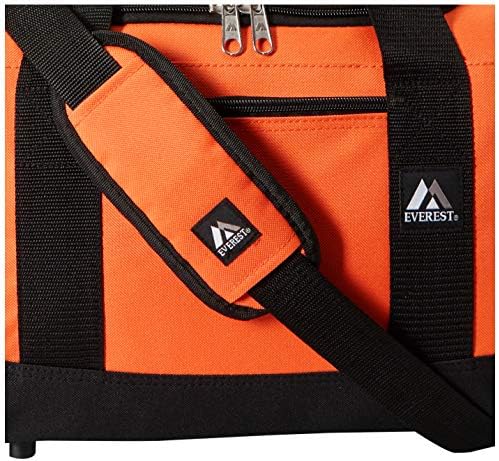 Everest Sporty Crossover Duffel Bag, Orange, One Size,020-OG/BK 4 Everest Sporty Crossover Duffel Bag, Orange, One Size,020-OG/BK